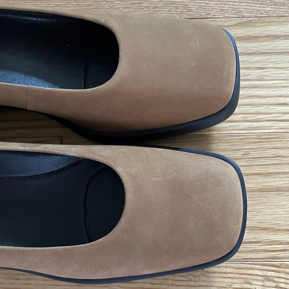 NWT Rockport Women's Leather Brown Square Toe Shoes - Picture 6 of 9